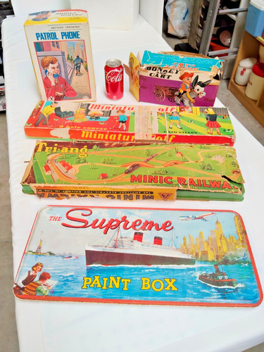 Rare vintage toy lot - vintage, chad