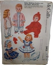 Pattern McCall's 2412 Clothes