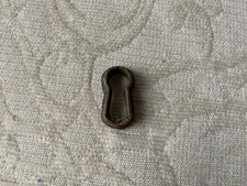 1 x Brass escutcheon Keyhole