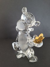 Lenox Disney collection lead crystal Tigger holding butterfly. 15cms
