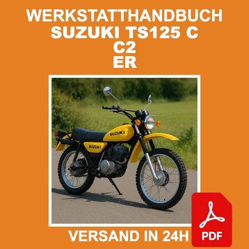 Workshop manual suzuki ts125 - manual,