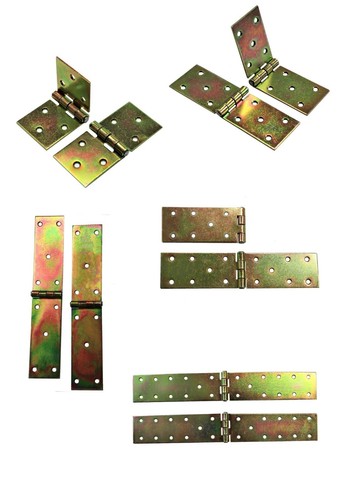 2pcs backflap hinge galvanised - 2pcs,
