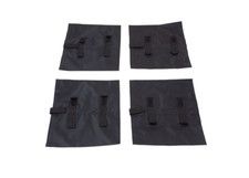 4pc Gazebo Leg Weight Bags Black - grade B return RRP £12.99