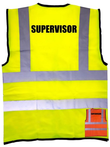 Supervisor printed vis high - printed,