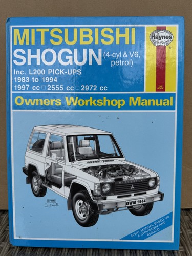 Haynes mitsubishi shogun l200 - mitsubishi,