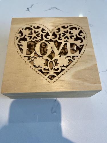 Wooden box craft decorate - craft,