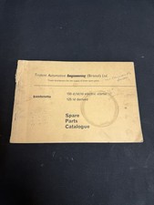 LAMBRETTA 150 D, LD, LD Electric Start , 125 LD SPARE OARTS CATALOGUE - Original