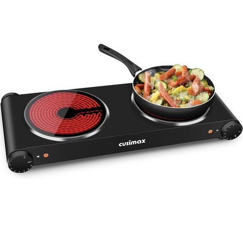 Cusimax double hot plate - double,