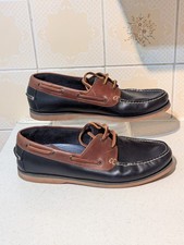 M&S Mens Leather Boat Deck