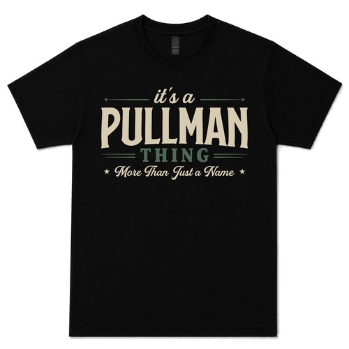 Pullman thing more - it's, a
