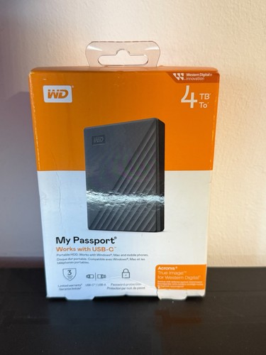 Passport 4tb external - wd, my