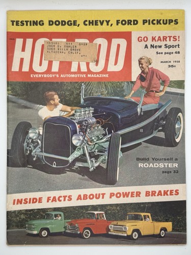 Hot rod magazine march - hot,