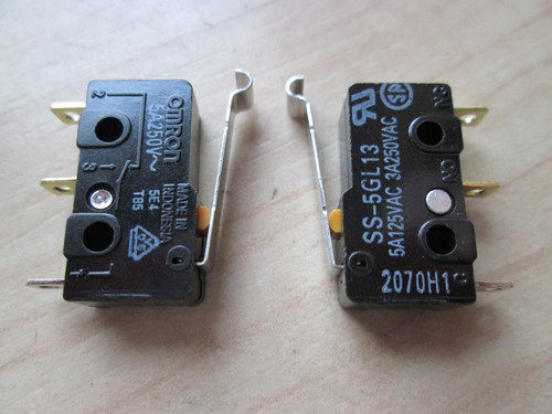 Lot omron micro limit - lot, (2)