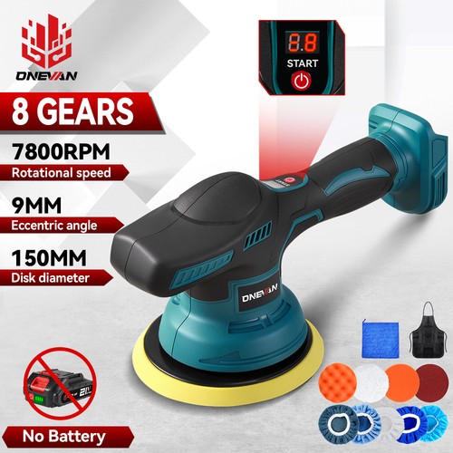Speed cordless car polisher - car,