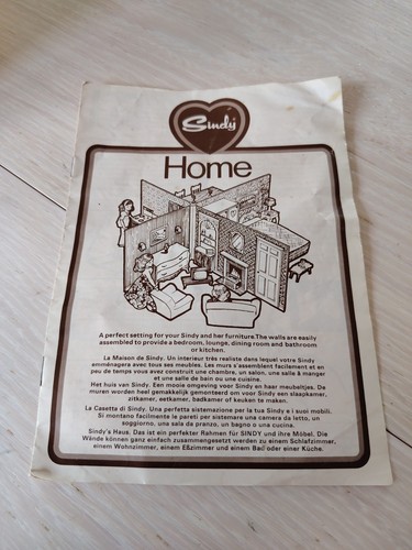 Sindy home instructions scene - instructions,