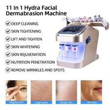 12 in 1 Hydro Dermabrasion Machine Face Lifting Facial Deep Cleaning Device