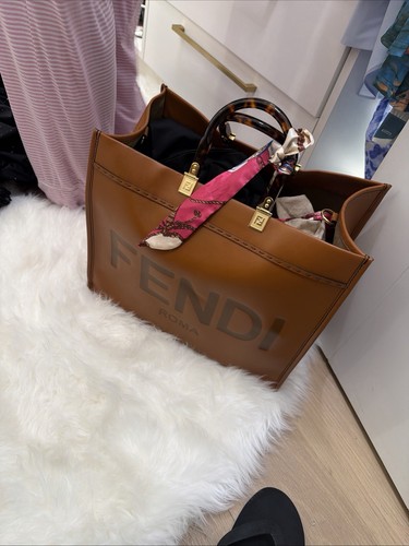 Large tote bag - large, fendi