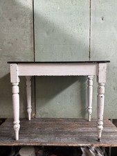 Antique Pine Table With A Faux