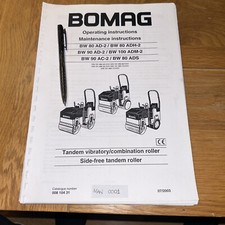 BOMAG BW80ADH/ 90/100 Adm RIDE