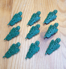 Eldar Falcon Grav Tank x 9 Epic 40k Plastic Citadel Titan Legions 1991