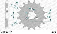 Sprocket AFAM 22502-14 step