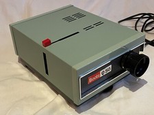 Vintage Boots Q50 Slide Projector in Original Box NOT WORKING FOR RESTORATION