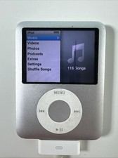 Apple iPod Nano 3rd Generation  A1236 Silver