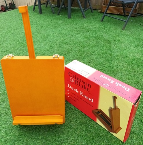 Crimson blake desk - blake, easel