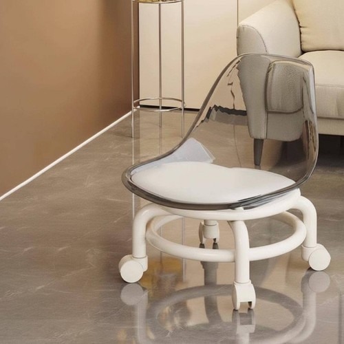 Low rolling chair - low,
