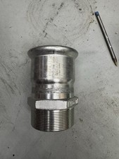 Stainless Steel Numpress 76.1mm - 2 1/2 In Threaded Adaptor. 