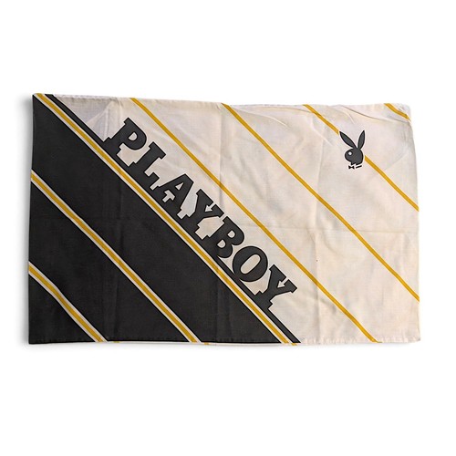 Vtg 1980s playboy pillowcase - vtg,