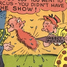 Vintage Comic Postcard Flea