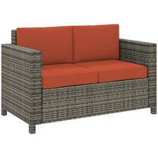 Outsunny Rattan Wicker 2-seat