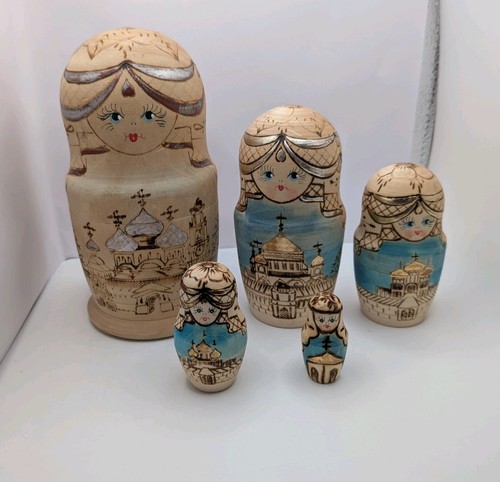 Vintage russian matreshka - vintage,