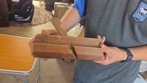 Old molding hand plane wood - old,