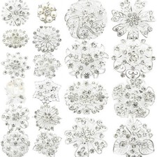 Silver Pin Brooches for Women