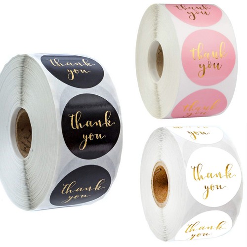 Thank you stickers - thank,
