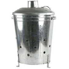Galvanised Incinerator Fire