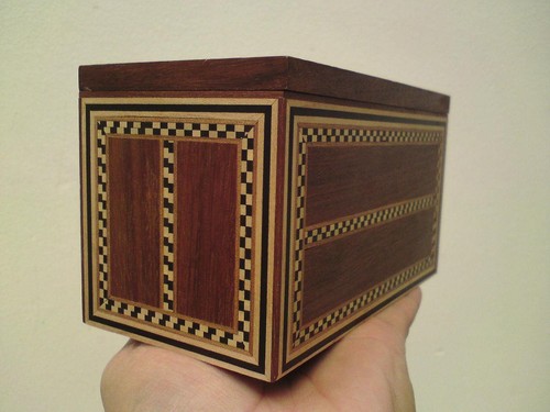 Tunbridge ware style - tunbridge, teak