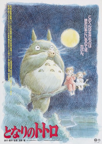 Tonari totoro 1988 - totoro, retro