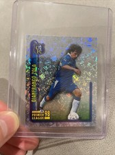 Gianfranco Zola Merlin Premier League - 1998 Chelsea #145 Silver Foil Sticker