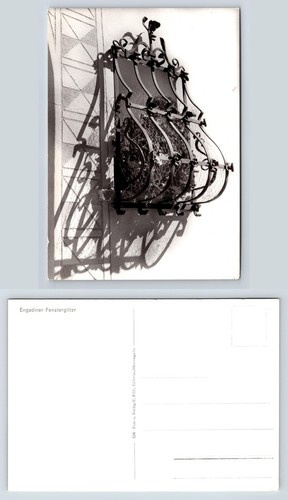 Black and white postcard - black,