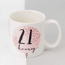 21st Birthday Mug by Luxe
