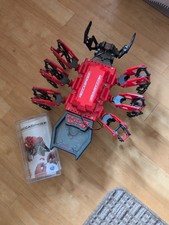 Meccano  Spider . Fully assembled working robot Walks Plays games instructions.