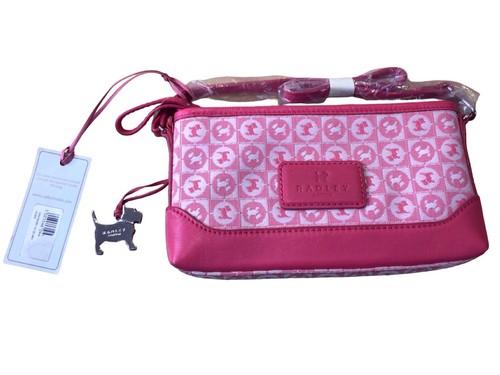 Radley bag leather canvas - radley,