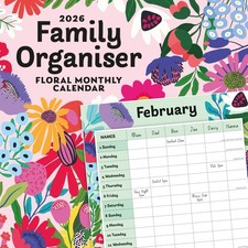 Family Organiser - Floral 2026