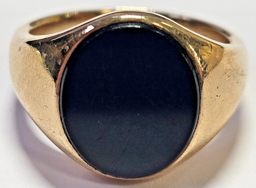 9ct yellow gold - yellow, black