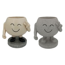 Smile Face Planter Pots