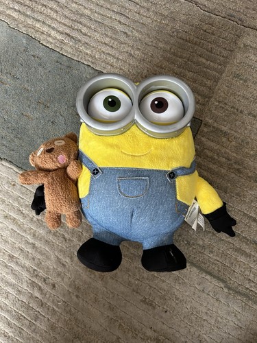 Interactive minion with teddy - with,