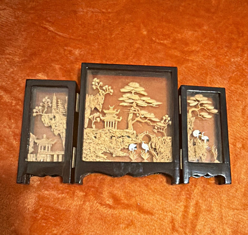Chinese style panel folding - chinese,